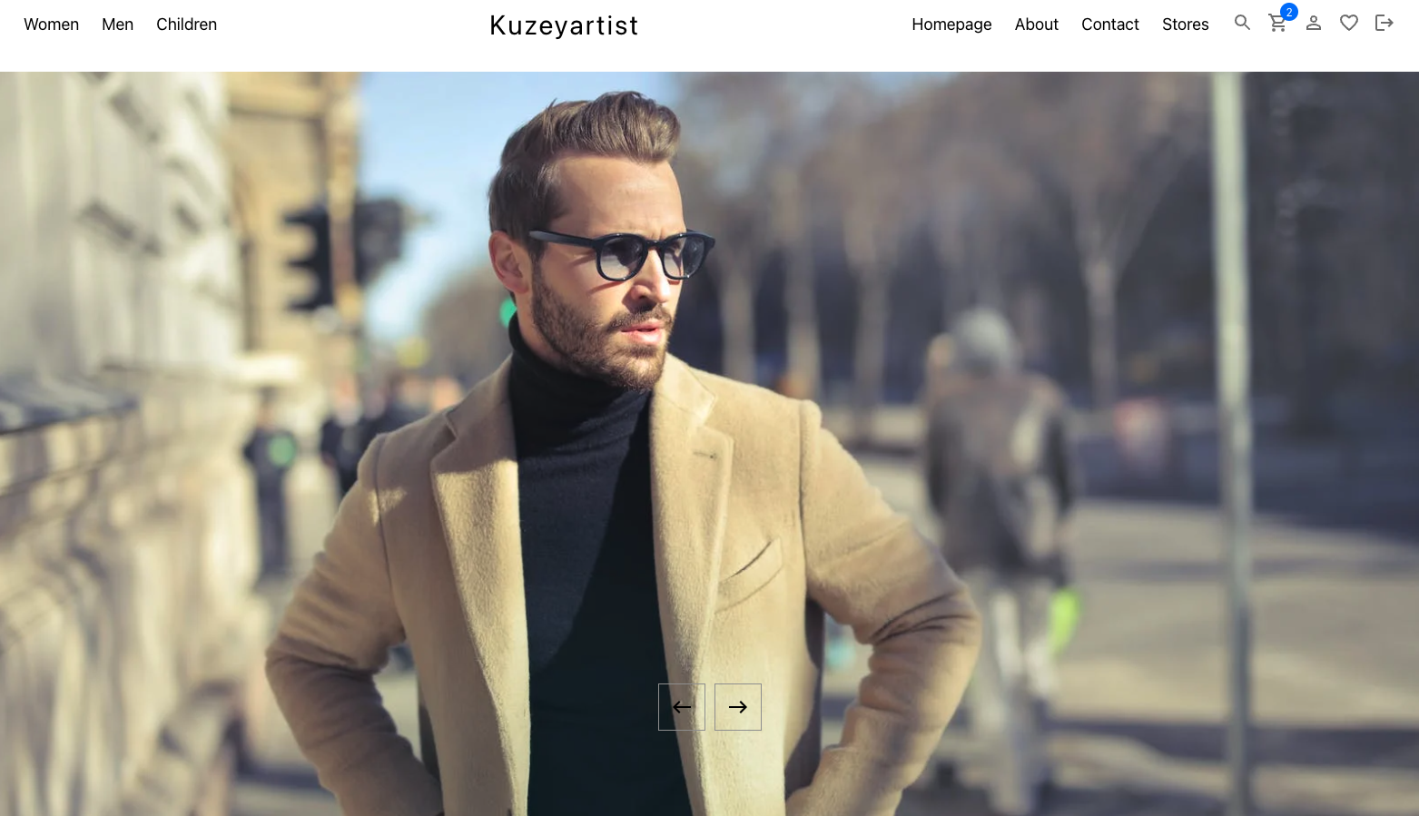 man model wearing wool jacket with sun glasses in a sunny day